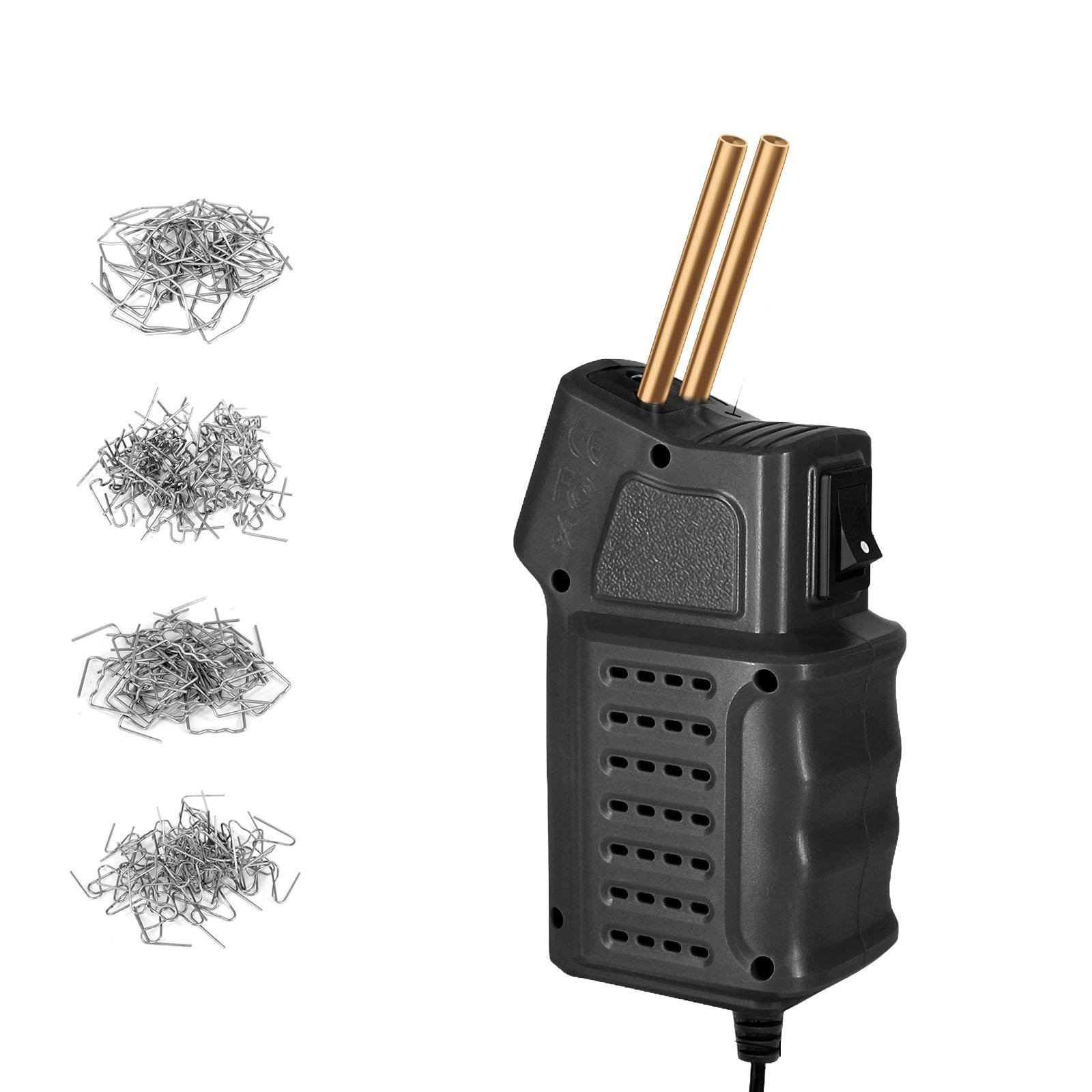 Ioensy - Kit De Soldadura De Reparación De Grapadora Caliente Para Reparación De Kayak Piezas De Coche Soldador Soldadura Negro