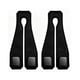 thumbnail image 1 of 2 Pack Ganchos de almacenamiento trasero del asiento del coche - Ganchos de reposacabezas para bolsos y bolsos, universal oculto multifuncional (negro), 1 of 3