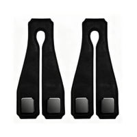 Xusx111 - 2 Pack Ganchos De Almacenamiento Trasero Del Asiento Del Coche - Ganchos De Reposacabezas Para Bolsos Y Bolsos, Universal Oculto Multifuncional (Negro)