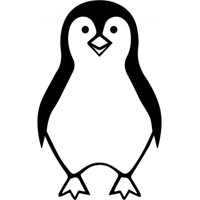 Rienda Libre Graphics - Decomural Penguin Arctic Animals Ws-32703