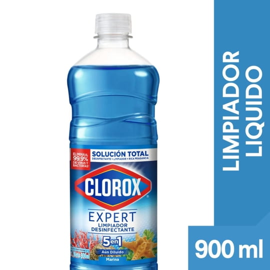 Limpiador Desinfectante Marina Botella 900 ml Clorox