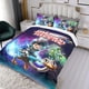 thumbnail image 3 of Miles del Mañana Conjunto de sábanas temático, trío de piezas, cómodo y amigable con la piel, diseño único, regalo de decoración para el hogar para familiares, amigos y fans,173cm *218cm, 3 of 6