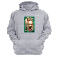 Genérico - Polerón Canguro Breaking Bad Gris Claro Talla L Unisex