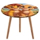 thumbnail image 1 of El Rey León Simba theme Fitted Round Tablecloths Elastic Edged Table Covers Waterproof Table Cloth For Kitchen Holiday Party Tables Decor 120cm, 1 of 6