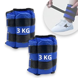 Genérico - Set Pesas Tobilleras Y Muñecas 1.5 Kg C/U (Total 3 Kg)