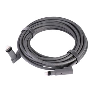 Magideal - Reemplazo De Cable De Antena, Resistente A La Intemperie, Cable De Extensión Resistente Al Agua De 1200Mbps, Gris, 24Awg, Para Satélite Rectangular V2 30 Pies