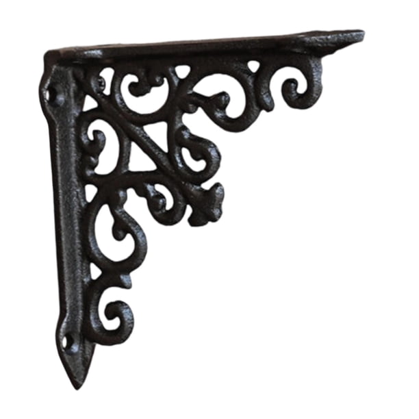 Soporte De Estante Decorativo Para El Hogar De Hierro Con Tornillos Soporte De Estante De Pared De Montaje En Pared S