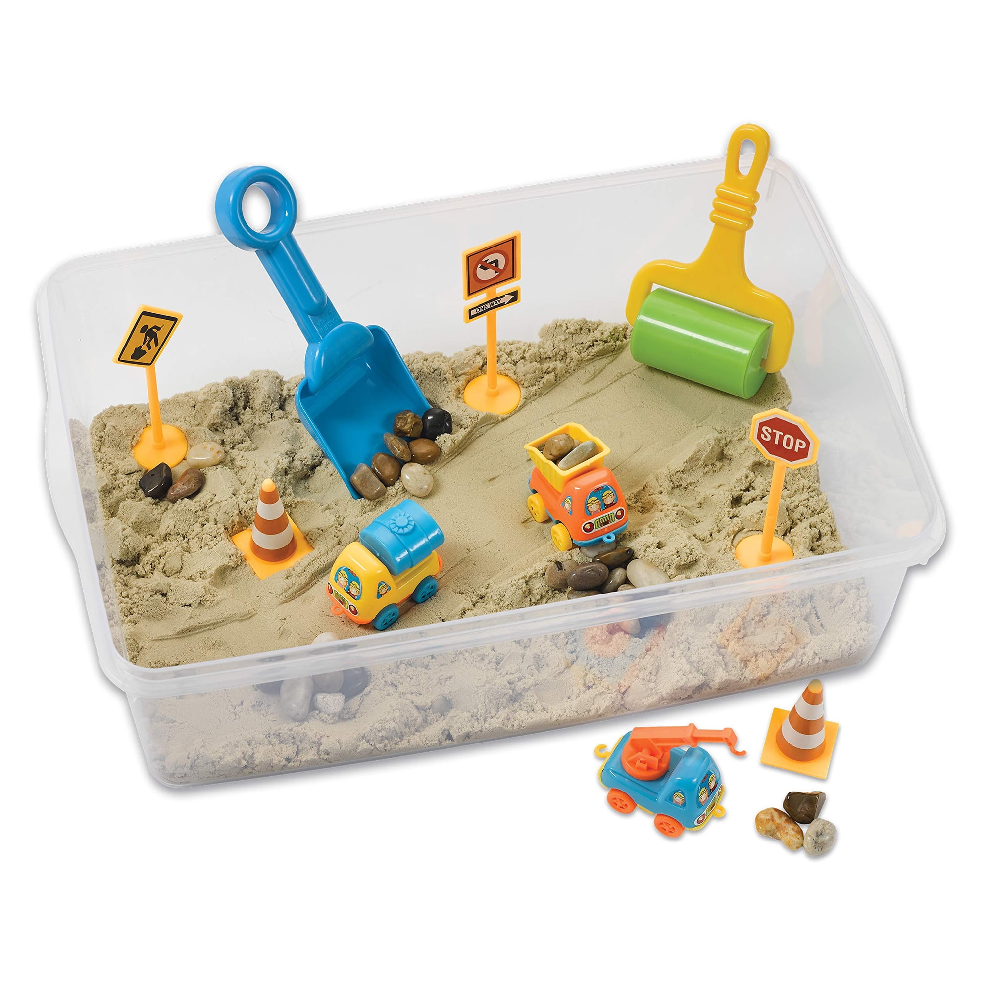 Creativity For Kids - Set De Juego Sensory Bin Construction Zone Creativity Para Niños