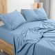 thumbnail image 1 of Juego de sábanas Utopia Bedding Queen Jersey, 4 piezas, azul cielo, 1 of 6