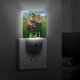thumbnail image 4 of Leo Luz nocturna LED con sensor de anochecer a amanecer para dormitorio, baño, pasillo, escaleras - Lámpara LED nocturna de enchufe, 0.5W - 1 pieza, 4 of 6