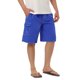 thumbnail image 4 of INSPIRE CHIC Pantalones Cortos de Tabla Sólidos para Hombre de Secado Rápido con Cintura Elástica y Cordón 36 Azul Marino, 4 of 7