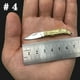 thumbnail image 1 of 1pc Vintage Brass Mini Pendant Key Chain - Unique Knife Artificial Jewelry Decoration, 1 of 5
