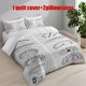 thumbnail image 1 of 3pcs Speedometer Design Bedding Set | 1 Duvet Cover + 2 Pillowcases Polyester, 1 of 5