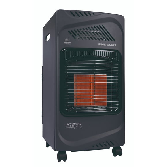 Estufa Gas licuado 5kg con Turbo Calefactor eléctrico SR-5350TNG Negro