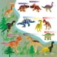 thumbnail image 3 of Minifiguras de dinosaurio HAPTIME de plástico surtidas, paquete de 12, 3 of 7