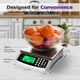 thumbnail image 4 of Balanza de alimentos digital MOCCO 50 kg 110 lb, 4 of 9