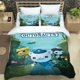 thumbnail image 1 of v2477 Bed Sheets The Octonauts cartoon Printed Bedding Sets exquisite bed supplies set duvet cover bed comforter set bedding luxury birthday gift 3-Piece Bedding Set (1 Duvet Cover + 2 Pillow Shams) B, 1 of 5