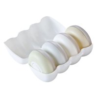 Ioensy - 4X Botellas De Viaje Para Artículos De Tocador Tarros De Crema Para Acondicionador De Cabello Loción Corporal