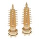 thumbnail image 3 of 2pc 18cm Templo Budista Chino Wenchang Buddha Stupa Coleccionables Decoración, 3 of 5