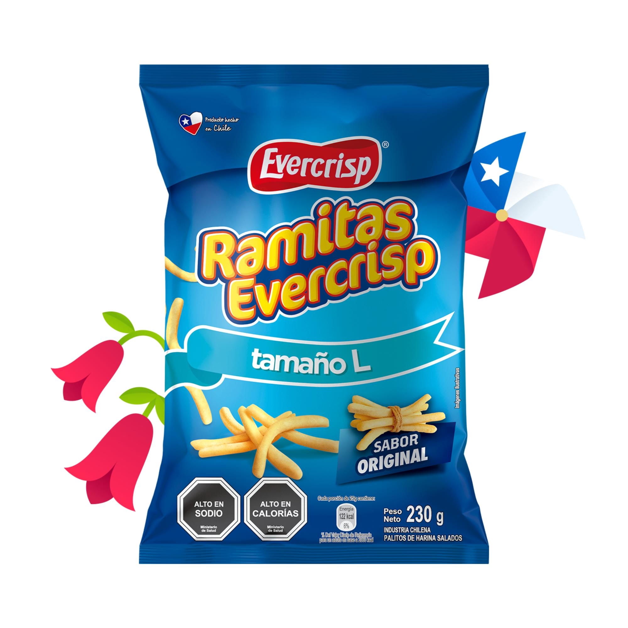 Ramitas Saladas 230 g Evercrisp