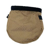 Magideal - Bolsa De Magnesio Para Escalada En Roca, Con Cierre De Cordón, Para Accesorios De Escalada, Cinturón Y Bolsa Para Transportar Magnesio Para Levantamie Marrón