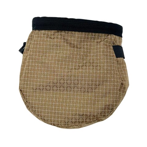 Magideal - Bolsa De Magnesio Para Escalada En Roca, Con Cierre De Cordón, Para Accesorios De Escalada, Cinturón Y Bolsa Para Transportar Magnesio Para Levantamie Marrón