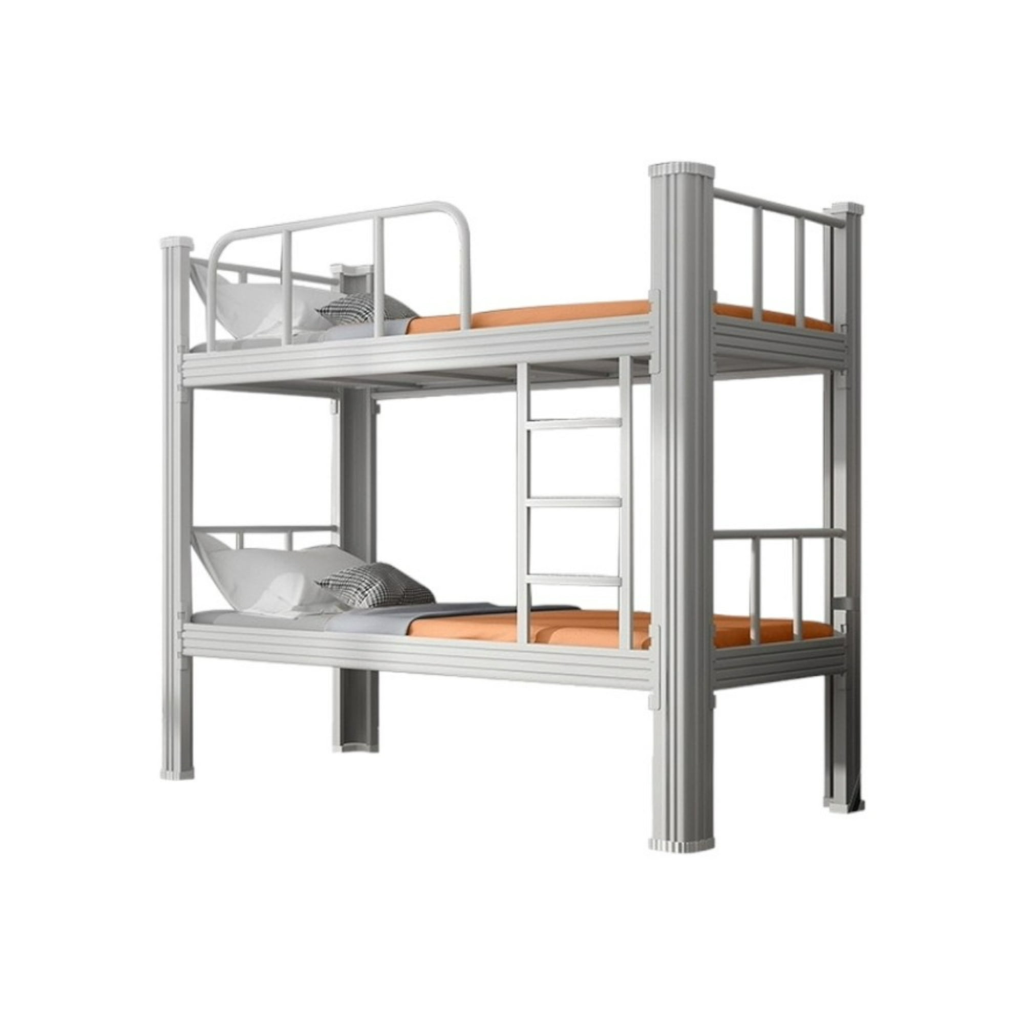 Camarote Metálico 1 Plaza Con 2 Colchones 190x90x180cm By Lubabycas