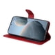 thumbnail image 3 of Funda Billetera para Xiaomi Poco F6 Pro con Porta Tarjetas y Soporte Ajustable Rojo, 3 of 5