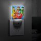 thumbnail image 4 of VeggieTales en Casa Luz nocturna LED con sensor de anochecer a amanecer para dormitorio, baño, pasillo, escaleras - Lámpara LED nocturna de enchufe, 0.5W - 1 pieza, 4 of 6