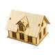thumbnail image 2 of Casa De Madera En Miniatura, Decoración única 1/72 Para Micropaisaje, Regalo, Mesa De Arena, Estilo D, 2 of 5