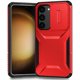 thumbnail image 5 of Funda Resistente para Samsung Galaxy S23 Plus con Tapa Deslizante y Protección Militar Rojo, 5 of 6