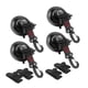 thumbnail image 3 of Ventosas de servicio pesado 4 piezas con ganchos Car Camping Tie Down Ventosa Accesorio de lona para acampar con gancho de seguridad Poder fuerte para con clips, 3 of 5
