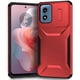 thumbnail image 2 of Funda Resistente para Motorola Moto G Play 4G 2024 con Tapa Deslizante y Protección Militar Rojo, 2 of 6