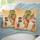 thumbnail image 3 of La Nueva Escuela del Emperador Fundas de almohada de terciopelo con tema, regalos de funda de almohada, decoración para el hogar, cojín de lanzar, regalo de cumpleaños para fans y parejas.66*66cm., 3 of 6