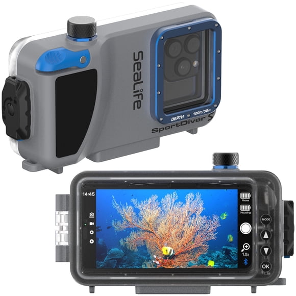 Caja protectora para smartphone SeaLife SportDiver S 30 m impermeable