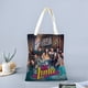 thumbnail image 2 of SOY LUNA Bolso de tela con estampado de lienzo para mujer, bolsa de compras reutilizable y estética, con cremallera interior, regalo para mujer, 35 × 40 cm., 2 of 6