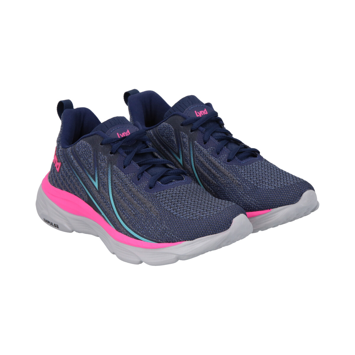 Zapatilla Mujer Intersetion Azul Lynd