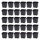 thumbnail image 3 of 30 Macetas Portátiles Para Vivero De Plantas Suculentas, Para Jardín, Balcón Y Césped, 7,9 X 7,2 X 6,5 Cm, Color Negro, 3 of 5