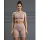 thumbnail image 1 of Conjunto Deportivo Mujer Short Push Up y Top Manga Corta, 1 of 3