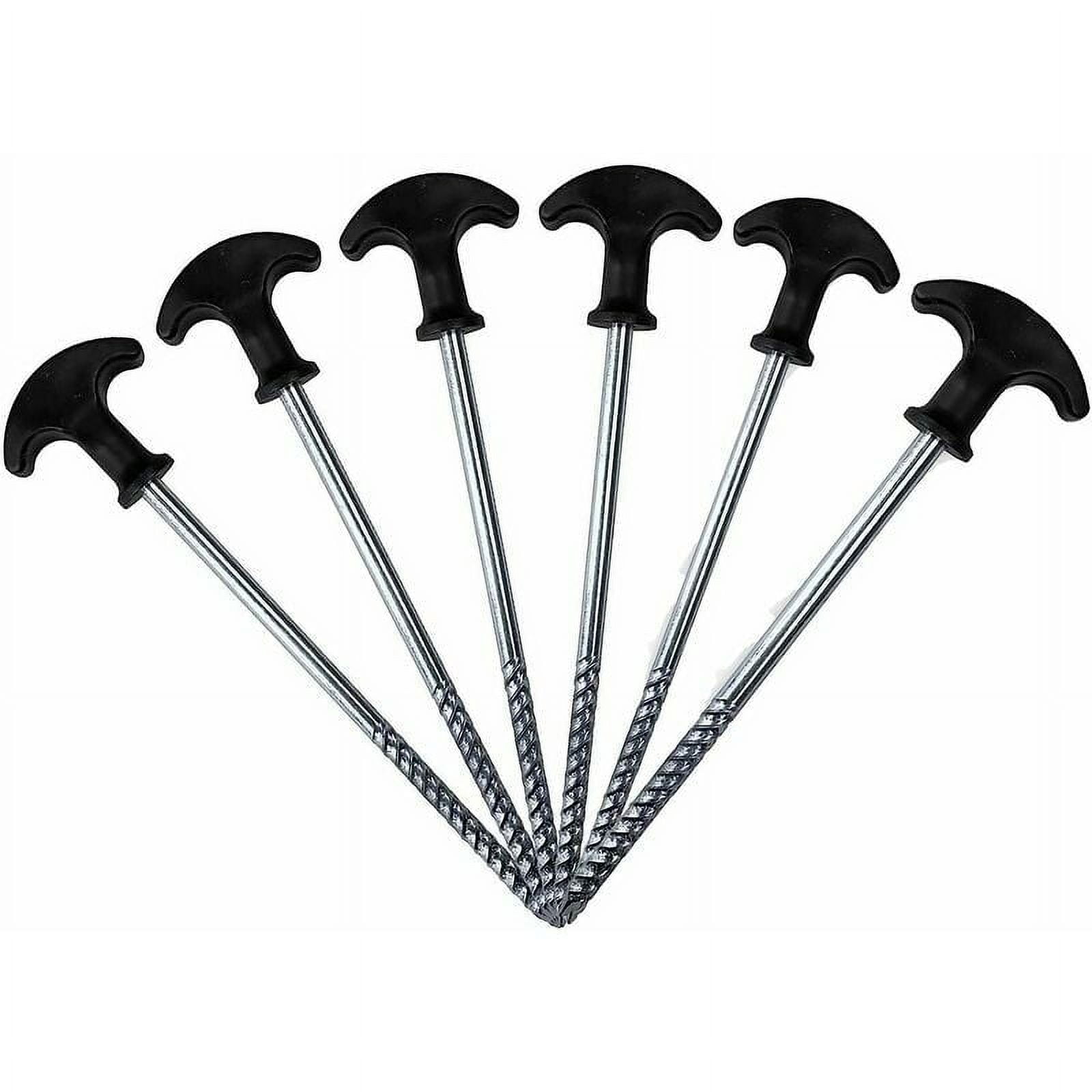 Estacas para carpas Estacas metálicas resistentes Estacas de acero