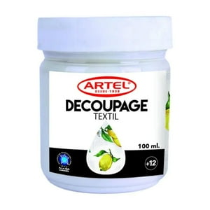 Adhesivo Y Sellador Textil 100Ml. Artel Blanco