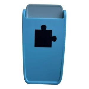 Perforadora Super Punch 1,5 Pulgadas Puzzle. Creative Celeste