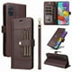 thumbnail image 1 of FOXDOCK Funda tipo Cartera para Samsung Galaxy A71 4G – Cubierta de Cuero PU con Múltiples Ranuras, Bolsillo para Efectivo y Correa de Muñeca, 1 of 6
