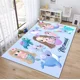 thumbnail image 1 of Alfombra Infantil Tiernos Diseños Decorativos 120x160cm Wym 1.2 M 1.6 M Sirena Celeste, 1 of 3