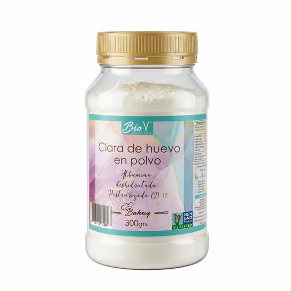Albúmina Clara De Huevo Desidratada 300g Keto Biov Sin Sabor