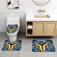 thumbnail image 2 of Voltron: Defensor Legendario Juego de 3 alfombras de baño de coral fleece: tapete de baño + alfombra de inodoro en forma de U + funda de tapa de inodoro en forma de O, 2 of 6