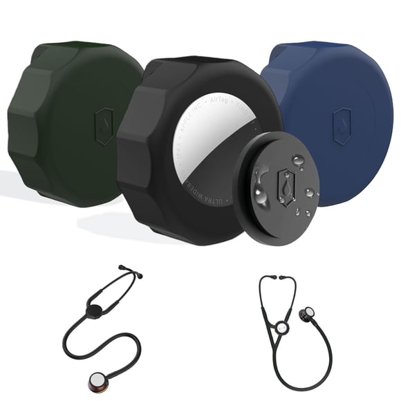 Soporte para rastreador de estetoscopio MYTVICTUS – Pack de 3, compatible