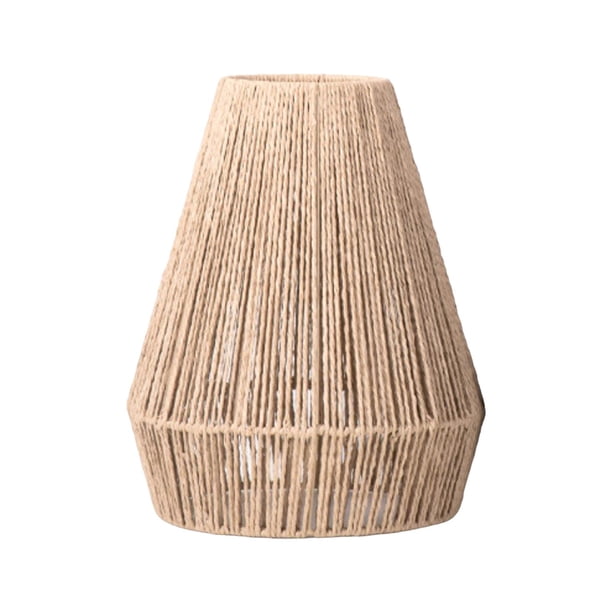Cubierta de farol de techo, pantalla tejida, decoración, cubierta de araña, lámpara elegante, pantalla de luz para sala de estar, cafetería, casa de c
