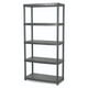 thumbnail image 1 of Estante Repisa Rack Plástico 5 niveles 185x45,5x91cm Deluxe, 1 of 8