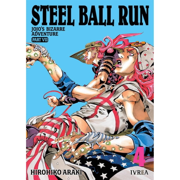 Manga Jojo's Bizzarre Adventure, parte 7, Steel Ball Run, vol. 04